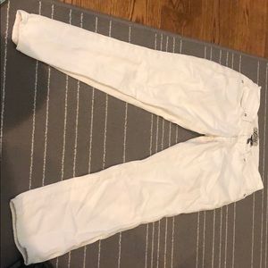 White lucky jeans